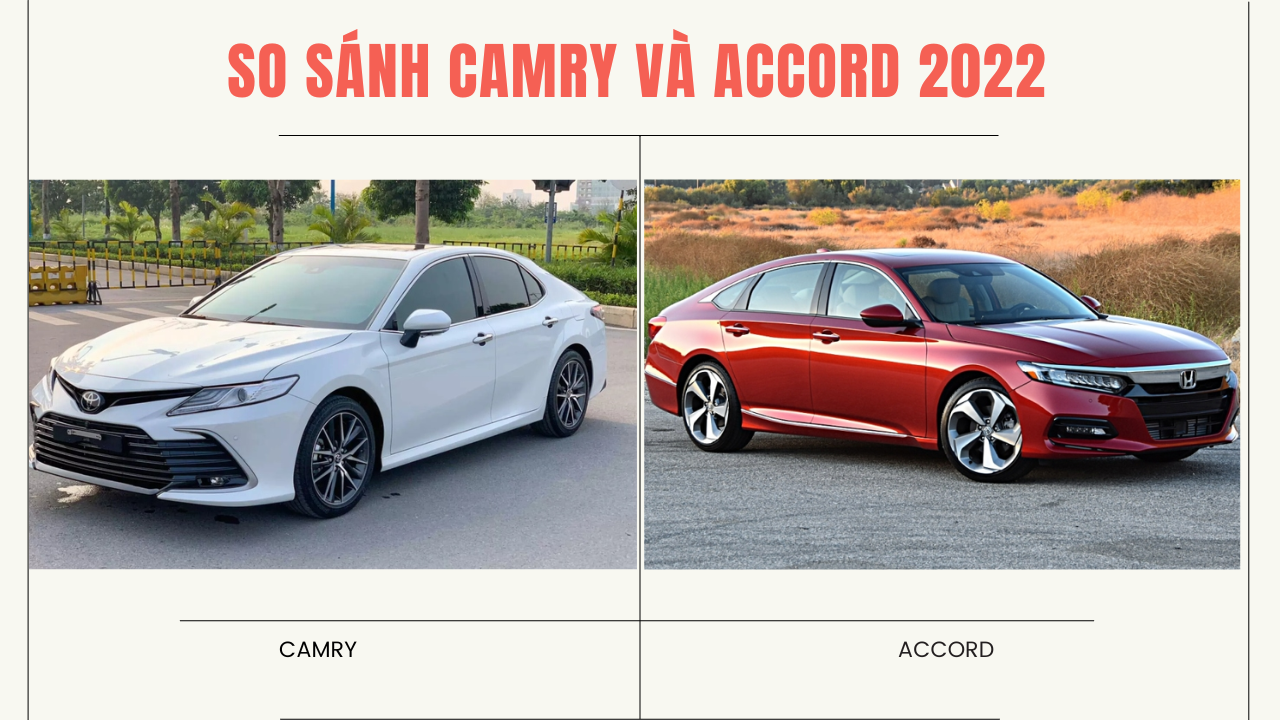 Thiết kế thân xe Camry và Accord 