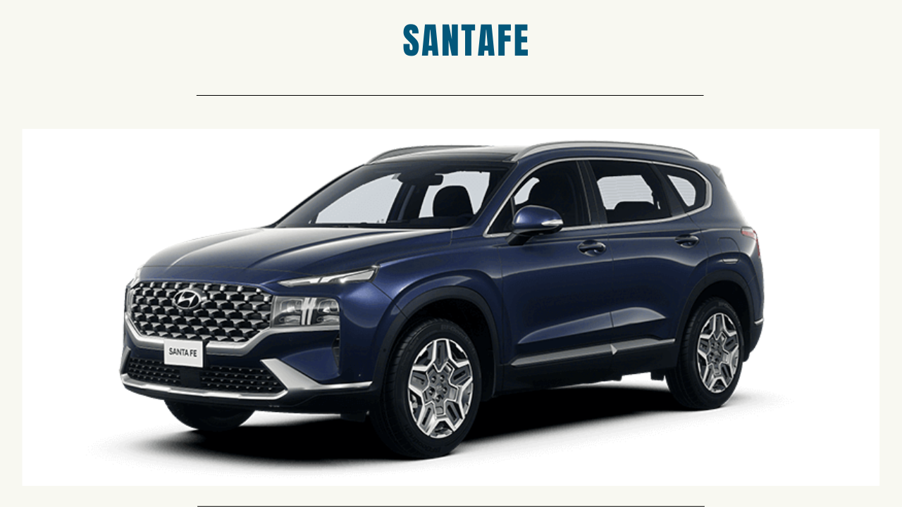 Cận cảnh ngoại hình Hyundai Santafe
