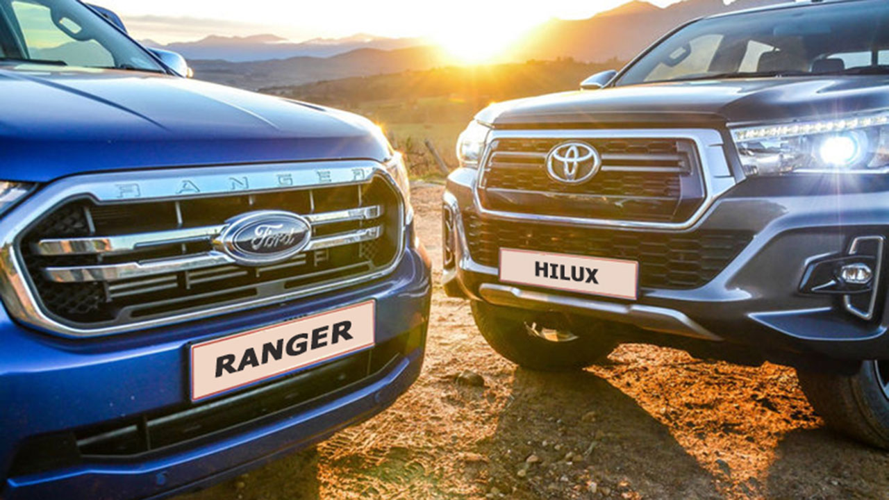So sánh Hilux và Ranger