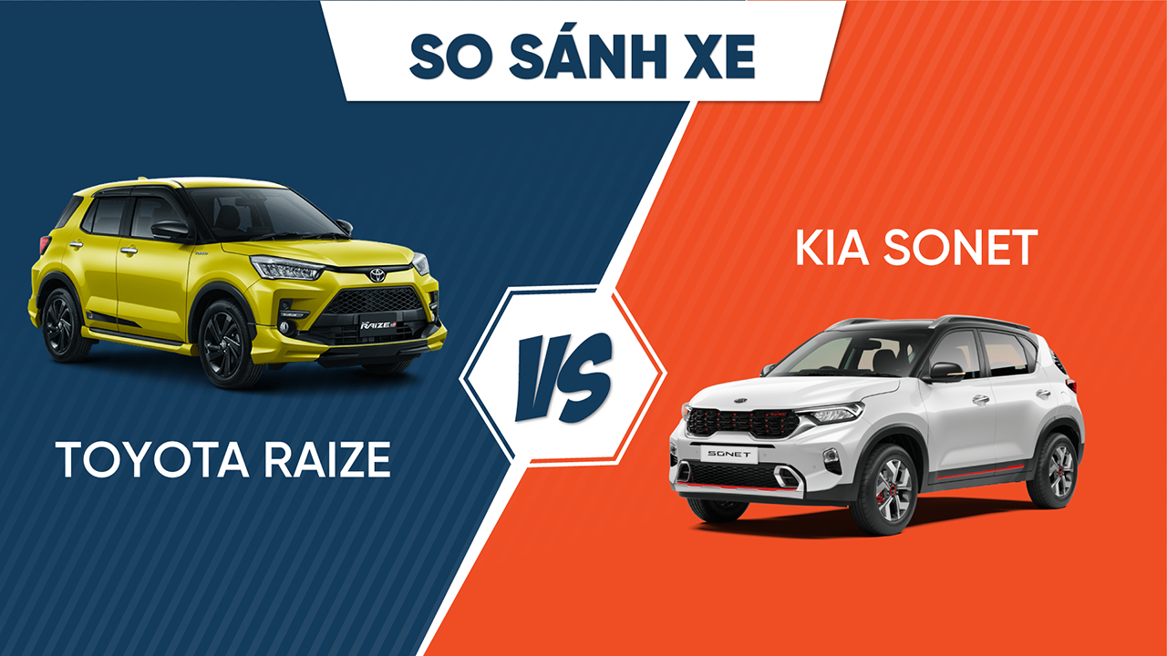 Bạn sẽ chọn Kia Sonet hay Toyota Raize?