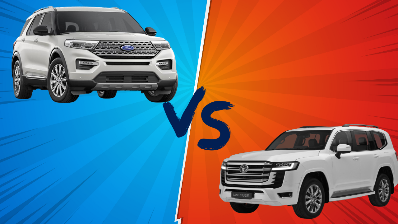 So sánh Land Cruiser và Ford Explorer