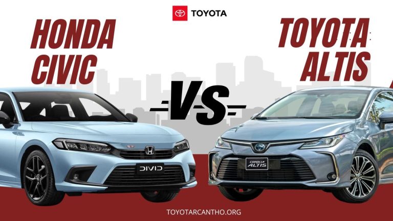 So sánh Toyota Altis và Honda Civic